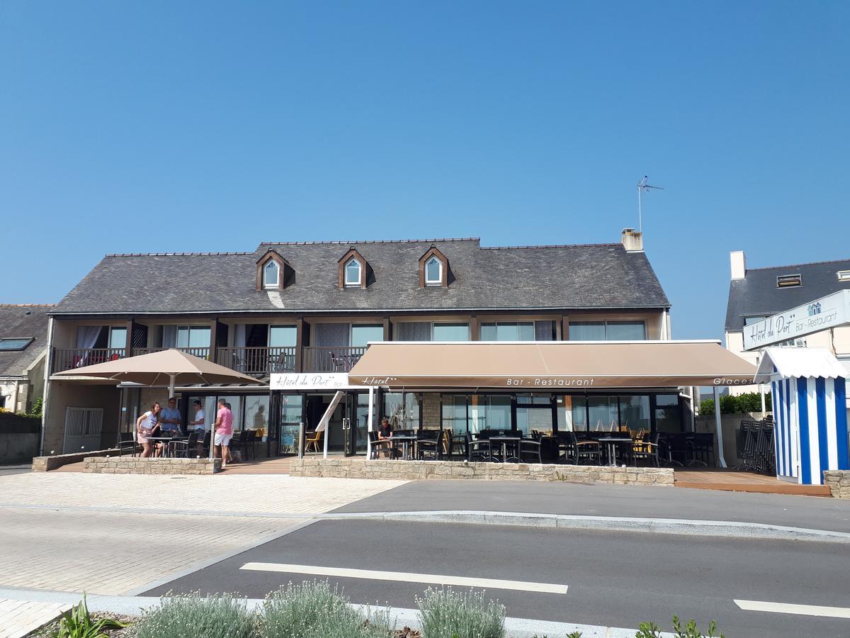 Hotel Du Port Bar Restaurant Sarzeau Bagian luar foto